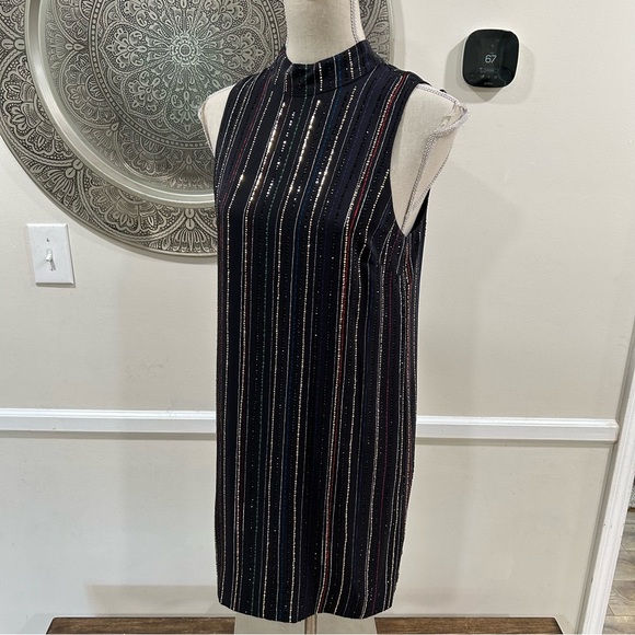 Trina Turk Dresses & Skirts - Trina Turk multi sequined vertical dress – Size 4